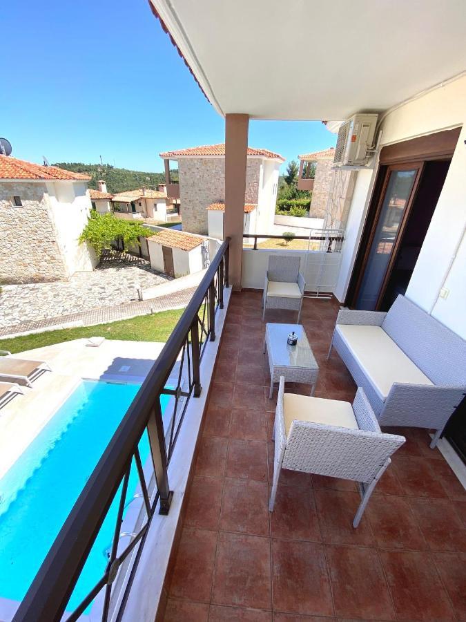 Earthy Boutique Luxurious House -Marble Luxury House Villa Paliouri Exterior photo